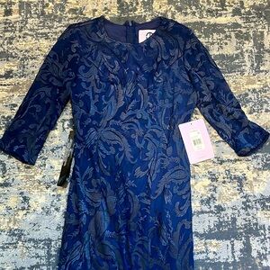 NWT Formal Maxi Blue Dress